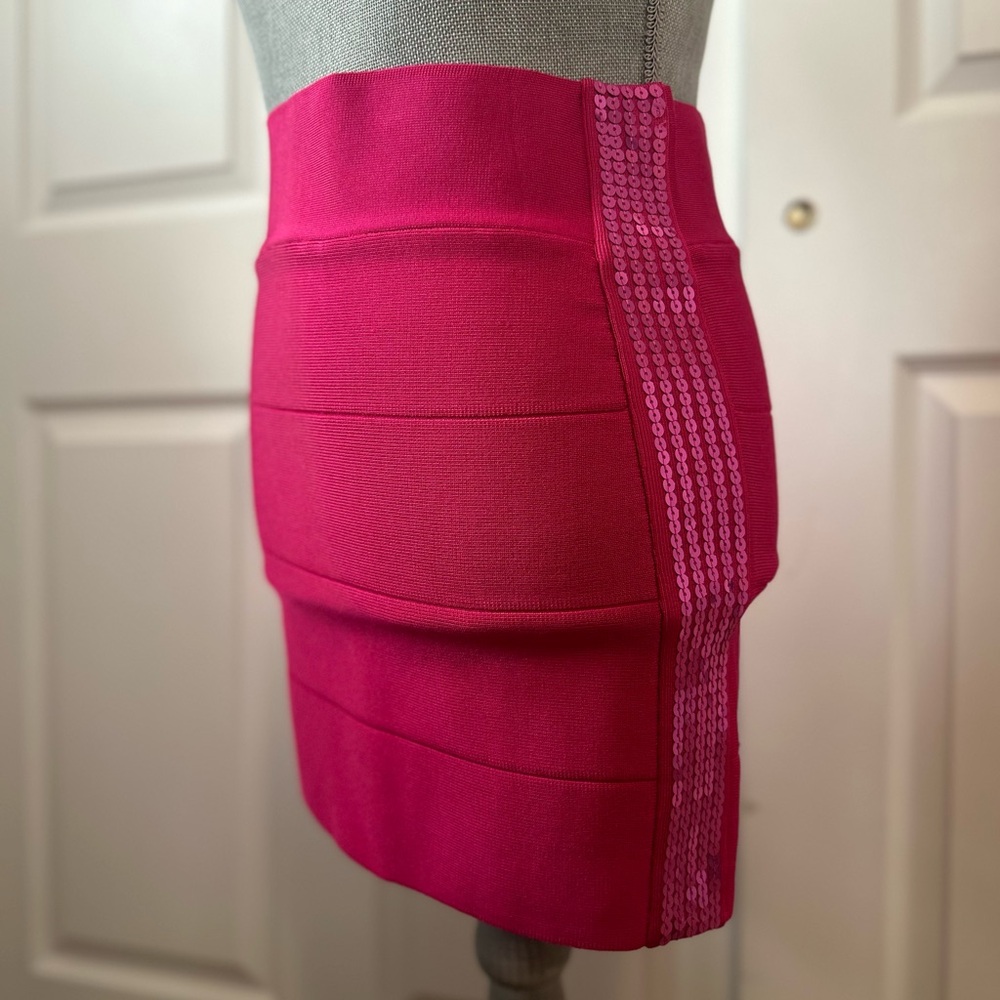 2b Bebe Sequin Bodycon. EUC.
